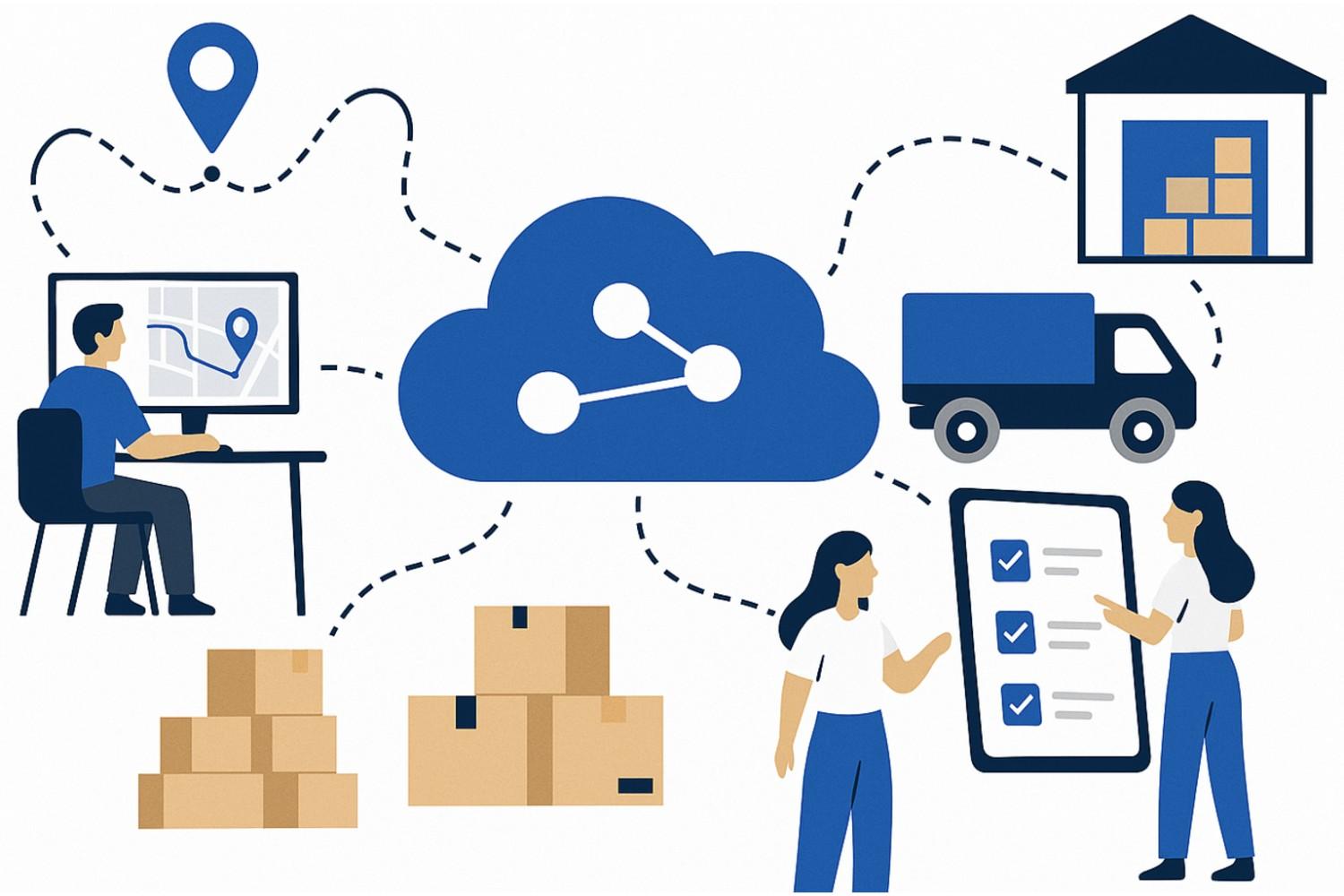Cloud Tech Suite for mid mile logistics